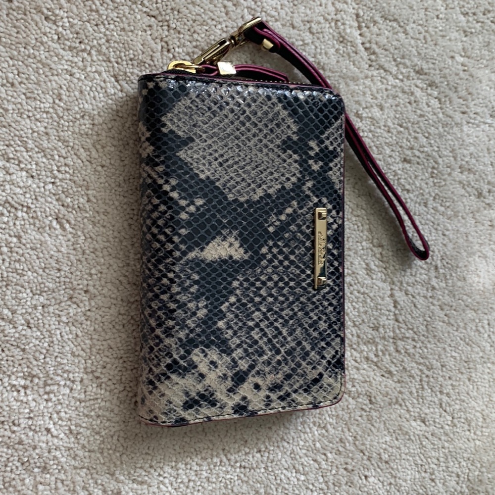 Stella & Dot Snakeskin Clutch Wallet